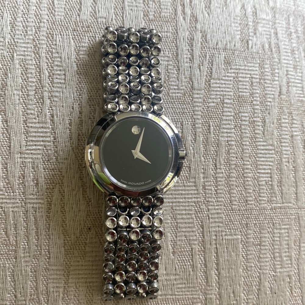 Silver Movado watch … worn like 3x like new